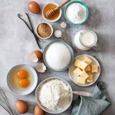 Ingredients à pâtisserie