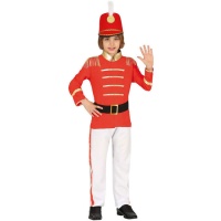 Déguisement de majorette rouge pour enfant