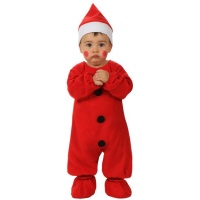 Costume de Père Noël avec bonnet pour bébé