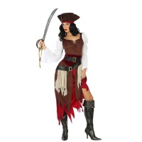 Déguisement de pirate marin pour femme