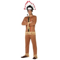 Déguisement d'indien apache pour homme