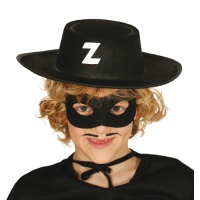 Chapeau enfant El Zorro - 52 cm