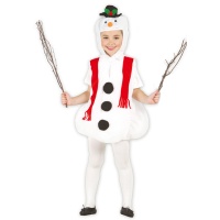 Costume de bonhomme de neige pour enfant