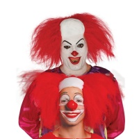 Perruque de clown avec calvitie