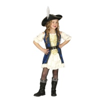 Costume de pirate élégant pour fille