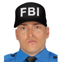 Casquette noire du FBI - 62 cm