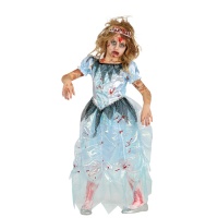 Costume de princesse zombie pour fille