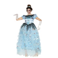 Déguisement de princesse zombie pour femme