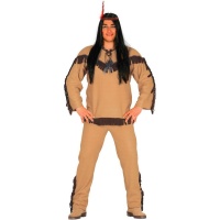 Déguisement d’apache indien natif pour homme