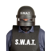 Casque anti-émeute SWAT pour adulte - 63 cm