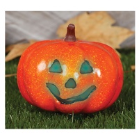 Citrouille Halloween lumineuse de 16 cm