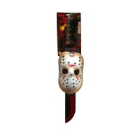 Masque et couteau de Jason Voorhees - 68 cm