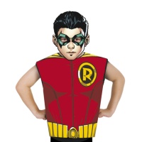 Déguisement de Robin avec t-shirt et masque pour enfant