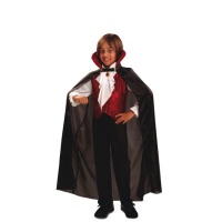 Costume de vampire avec longue cape pour enfant