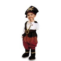 Costume de pirate des Caraïbes pour bébé