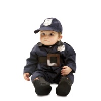 Déguisement de policier avec casquette pour bébé