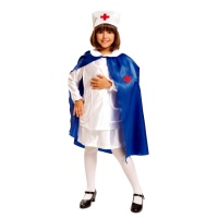 Déguisement d'infirmière avec cape pour fille