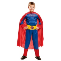 Costume de super-héros musclé avec cape pour enfant