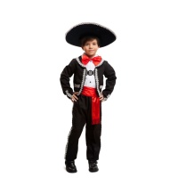 Déguisement de mariachi noir pour enfant