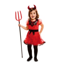 Costume de petite diablesse pour bébé