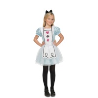 Déguisement d'Alice avec robe pour fille