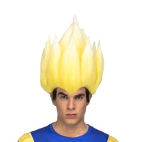 Perruque de Vegeta Saiyan en boîte pour adulte