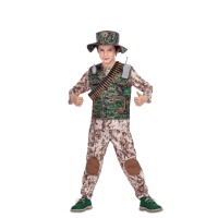 Déguisement militaire enfant camouflage