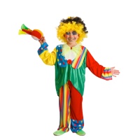 Déguisement de clown à pois pour enfants