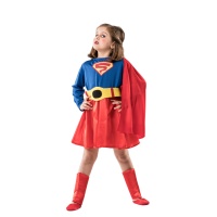 Déguisement de super héroïne avec cape pour fille