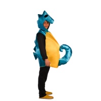 Costume de petit hippocampe bleu pour enfant