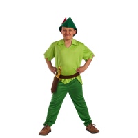 Costume vert d'enfant perdu pour enfant