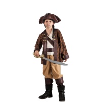 Costume de pirate Jack des mers pour enfant