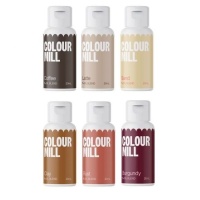 Colorant en gel à base d'huile Outback de 20 ml - Colour Mill - 6 unités