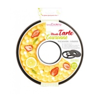 Moule rond en acier de 30 x 2,5 cm - Scrapcooking