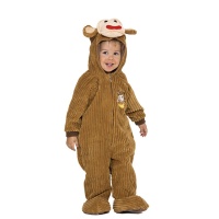 Costume de petit singe espiègle pour bébé