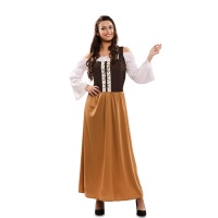 Costume de serveuse médiévale pour femme