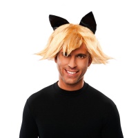 Perruque blonde de Cat Noir