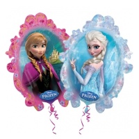 Ballon Frozen et Anna 63 x 78 cm - Anagramme