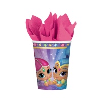 Gobelets Shimmer and Shine de 266 ml - 8 unités