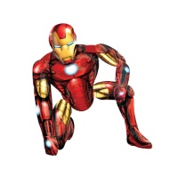 Ballon géant Iron Man de 116 x 93 cm - Anagram