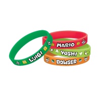 Bracelets de Super Mario - 6 unités