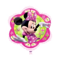 Ballon de Minnie et Daisy en forme de fleur de 38 x 35 cm - Anagram