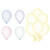 Ballons en latex de 30 cm cristal transparent - Sempertex - 50 unités