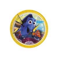 Assiettes de Le Monde de Dory de 23 cm - 8 unités