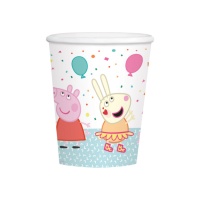 Gobelets de Peppa Pig Party de 250 ml - 8 unités