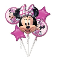 Bouquet de Minnie Mouse Forever - Anagram - 5 unités