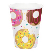 Gobelets Donuts de 266 ml - 8 unités