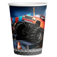 Gobelets de Monster Trucks de 250 ml - 8 unités