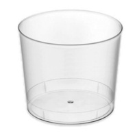 Verres en plastique transparent de 330 ml - 10 unités