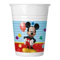 Verres Mickey Mouse de 200 ml - 8 unités